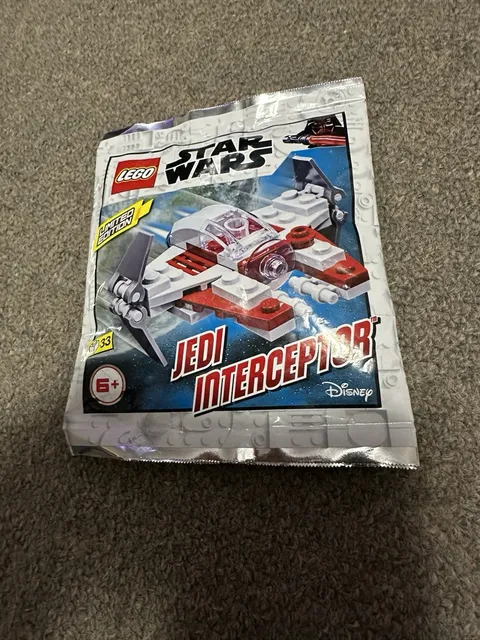LEGO Star Wars Jedi Interceptor Foil Bag Polybag 912066 Rare Sealed