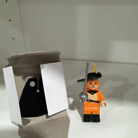 Lego Shrek Puss In Boots Minifigure From Set 72423 Brand New Exclusive