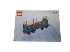 Lego® TRAIN Railway 10013 Instructions Waggon Carriage