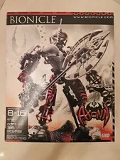 LEGO 8733 BIONICLE Axonn New Sealed Retired 2007  196 Pieces Axeman Axe