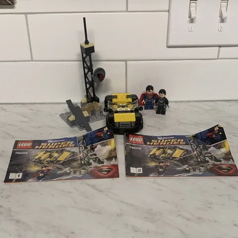 LEGO DC Universe Super Heroes 76002 Superman Man of Steel 100% Complete