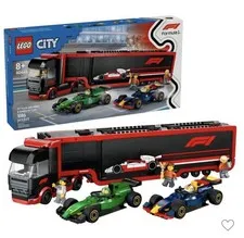 NEW SEALED LEGO 60445 F1 Truck with RB20 & AMR24 F1 Cars - City Formula 1 2025