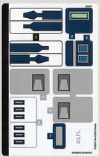 LEGO STICKER SHEET 75379 R2-D2 from set New & Genuine