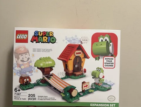 Lego 71367 Super Mario Mario's House & Yoshi Expansion Set 205 pcs Sealed In Box