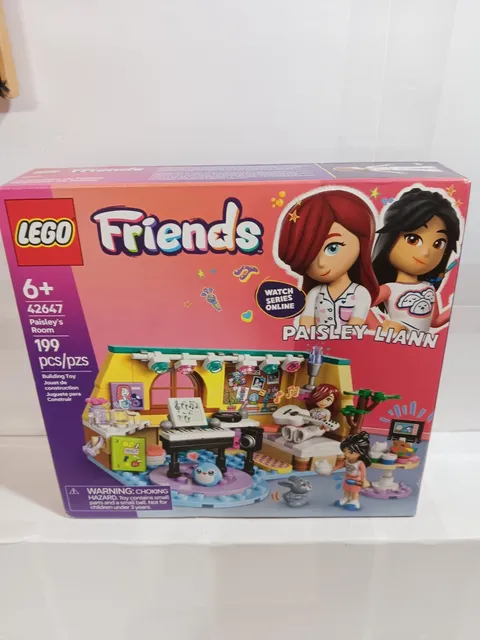 BRAND NEW LEGO FRIENDS 42647 PAISLEY & LIANN ROOM BUILDING TOY SET 199 PCS!!!