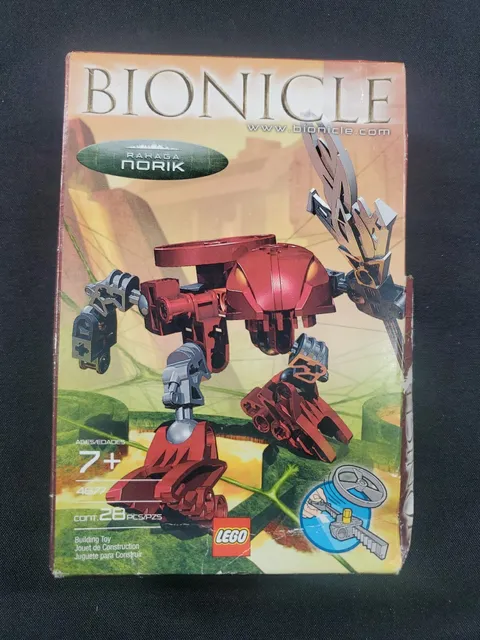 LEGO Bionicle 4877 Rahaga Norik Building Set New NIB Sealed Unopened Retired