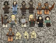 LEGO Lord Of The Rings And Hobbit Minifigure Lot Of 16 Lotr