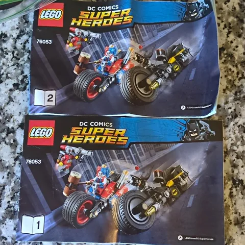 LEGO DC Comics Super Heroes 76053 Gotham City Cycle Chase 224 pcs No Box