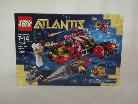LEGO Atlantis Deep Sea Raider 7984 Toy Set