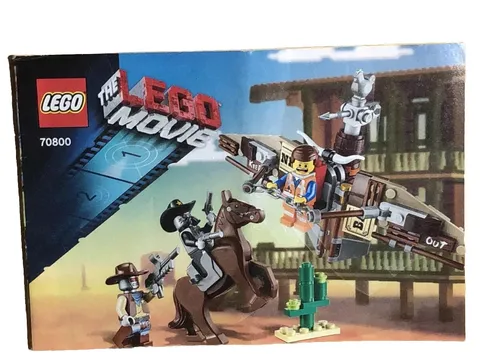 Lego 70800 MANUAL ONLY - The Lego Movie Getaway Glider