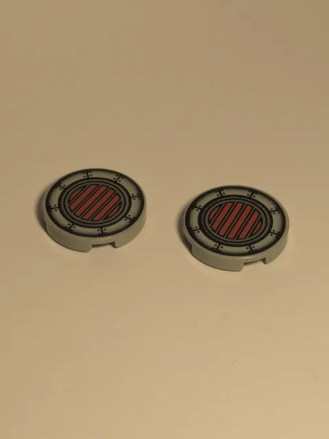 9-Pc Lot Star Wars Lego 2x2 Vents & Circuit Tiles!