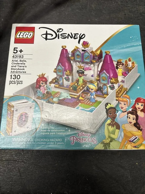 NEW! LEGO Disney Princess Ariel Belle Cinderella Tanya Storybook Adventure 43193