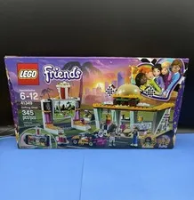LEGO Friends 41349 Drifting Diner 100% Complete w/ Box, Manual & Minifigures