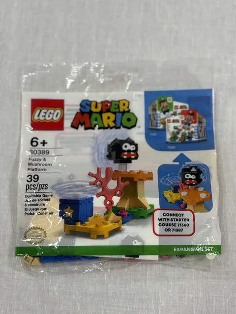 LEGO Super Mario: Fuzzy & Mushroom Platform Expansion Set (30389)