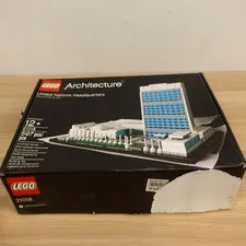 LEGO Architecture United Nations Headquarters 21018 Landmark Series Complete Set