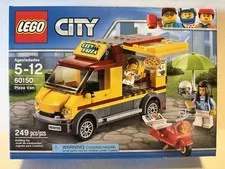 NEW LEGO CITY 60150 PIZZA VAN