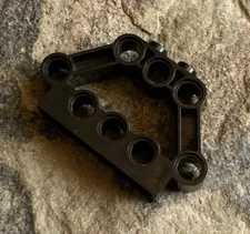Lego x1 Black 1x5x3 Pin Connector Block, 32333 (028-213)