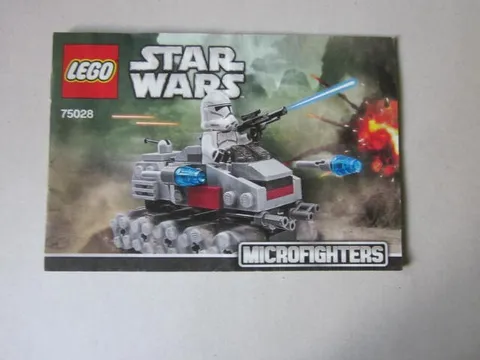 Lego Building Instructions Instruction Star Wars 75028 Micro Fighters