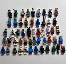 LEGO Minifigure Lot Ninjago, Star Wars, Marvel, more 50+