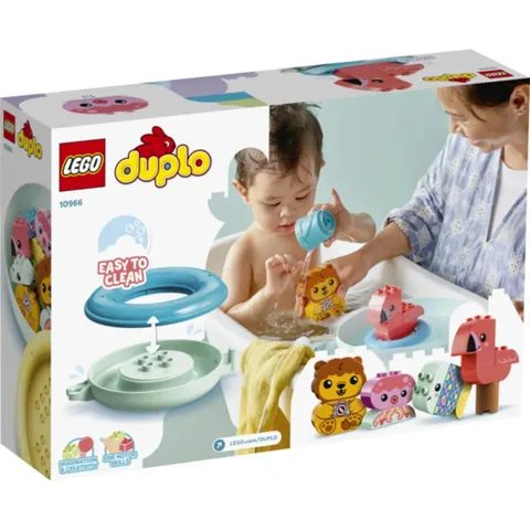LEGO® DUPLO® Creative Play 10966 Bathtub Fun: Floating Animal Island