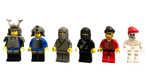 LEGO 6093 ONLY Minifigure Flying Ninja Fortress Castle Ninja 1998 Vintage old 