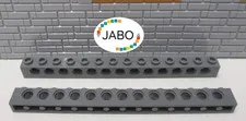 (J15/1/4) LEGO Technic 2 x 32018 Perforated Beam 1x14 new dark grey