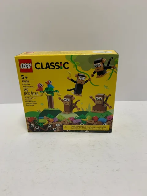 LEGO Classic 11031-Creative Monkey Fun - Brand New Sealed