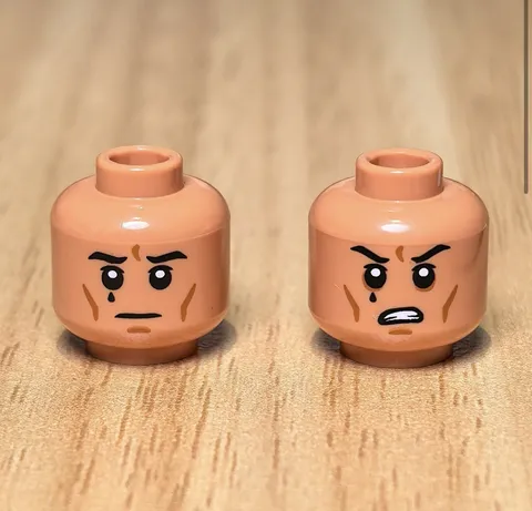 lego star wars gcc tup Teardrop Brother / custom pad printed head