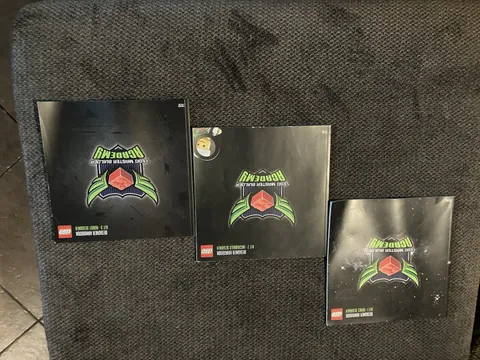 Lego Master Builder Academy Designer Handbooks Lot of 3 Books (1,2,3)