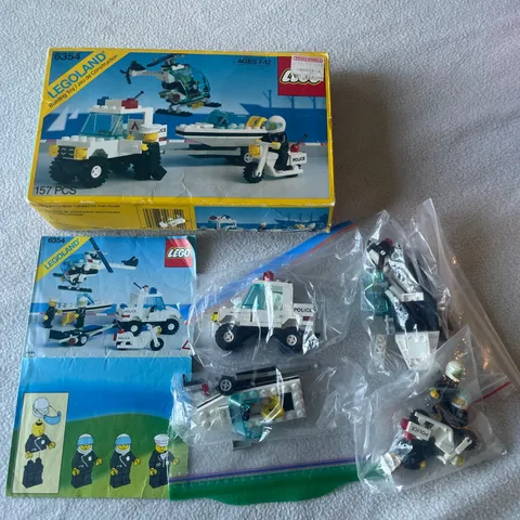LEGO Town Pursuit Squad 6354 - Used Complete - Instructions & Box