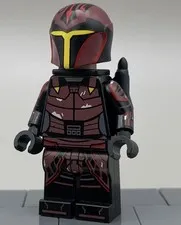 Lego Star Wars Light Custom LC The Shadow Enforcer Rook Kast Minifigure Mando