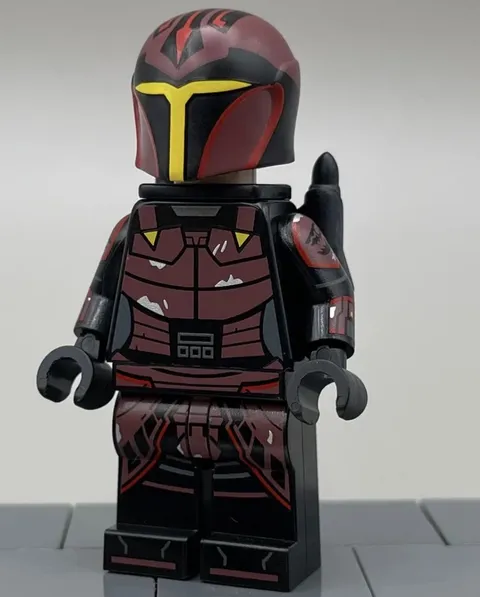 Lego Star Wars Light Custom LC The Shadow Enforcer Rook Kast Minifigure Mando