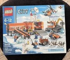 LEGO City Arctic Base Camp 60036 – NEW SEALED – Retired – Box Wear / Tape Tears