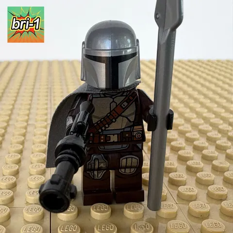LEGO Star Wars Mandalorian: Din Djarin, CAPE, SPEAR, sw1135, 75312 STARSHIP 2021