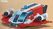 LEGO®  ~ Star Wars ~ THE CRIMSON FIREHAWK ~ 75384 ~ YOUNG JEDI ADVENTURES ~ New