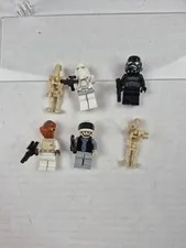 LEGO Star Wars Minifigure Lot Droid Admiral Ackbar Shadow Stormtrooper Blasters