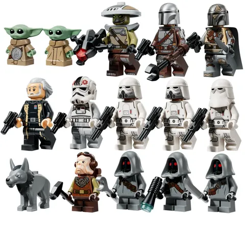 LEGO 75453 Star Wars Minifigures 75451 75454 kuill Jawa Mandalorian Unassembled