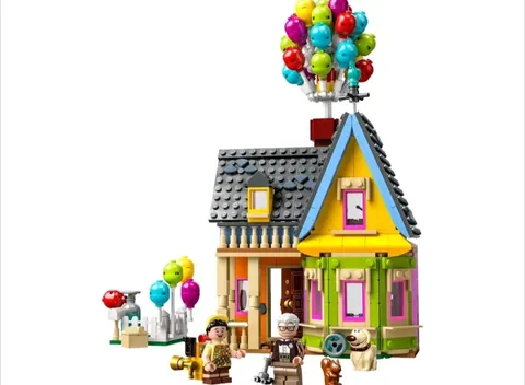 Lego Set (43217) Disney "Up House" ~ 100% Complete w/ Minifigures 