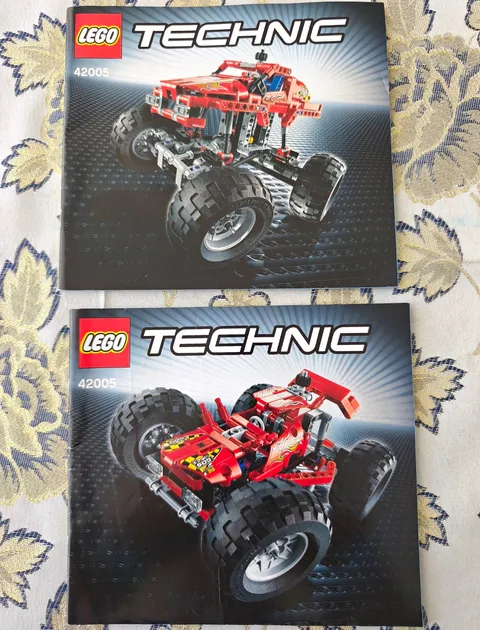 LEGO Technic 422005 Monster Truck Instructions Booklets 1 & 2 with Inserts