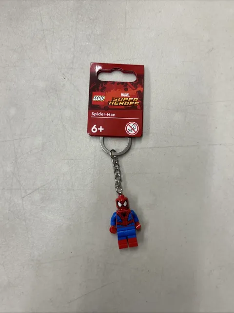 Lego Marvel Super Heroes Spider-Man Mini figure Key Chain 853950 New