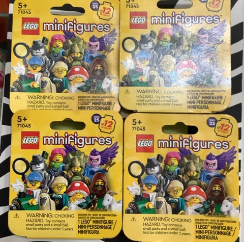 LEGO Minifigures (Series 25) 71045   , lot of 4 
