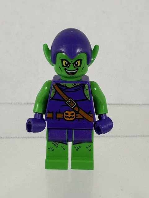 LEGO Minifigure Green Goblin sh0196 Super Heroes Spider-Man 10687
