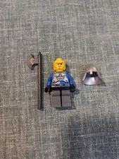 LEGO Castle Fantasy Era Crown Knight cas407 Minifigure Helmet Halberd
