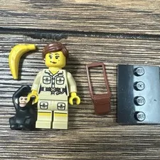 LEGO Female Zookeeper Minifig only Series 5 Complete