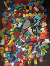 Lego Duplo - 5 Pound Lb Lot Of Bulk Pieces Great Assortment Animals Minifigures