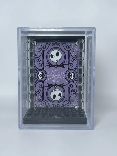 Collectible Force Pack Minifigure Display Case For Nightmare Before Christmas