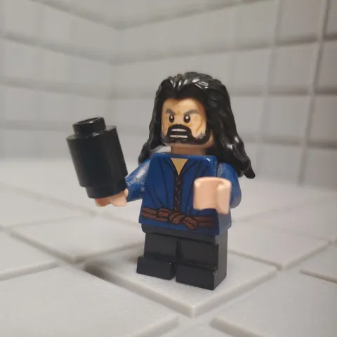 Lego Thorin Oakenshield Lake-Town Chase lor083 79013 The Hobbit Minifigure 