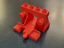 Lego Duplo Train Track End Stop Red 35967