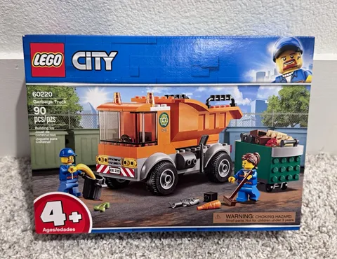 LEGO City 60220 Garbage Truck Complete Set 90 pcs