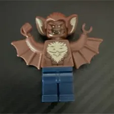 LEGO Minifigures Bat Costume Minifigure Brown Torso with Blue Legs